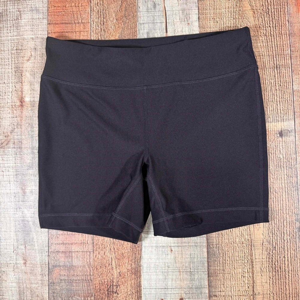 Athletic Works Womens Black Dri-More Tech Bike Shorts Size Small Gym Activewear